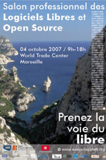 OpenMairie au Salon Professionnel des Logiciels Libres et Open Source le 4 Octobre 2007 à Marseille  